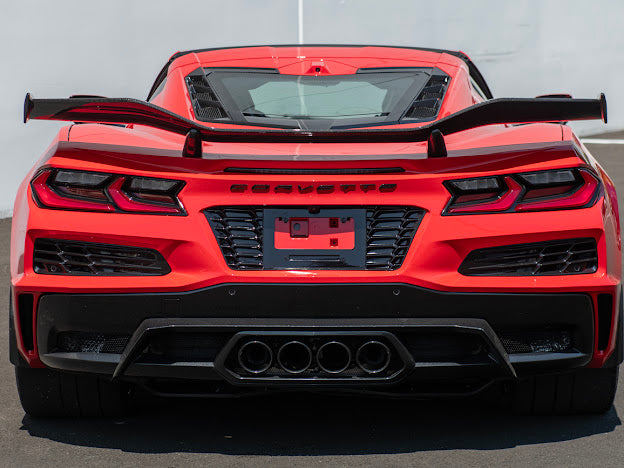 CORVETTE C8 Z06 & E-RAY | LICENSE PLATE BACKING